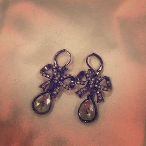 Betsey Johnson Bow Earrings